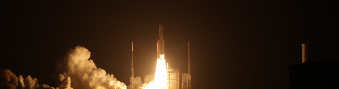 Ariane 5 liftoff