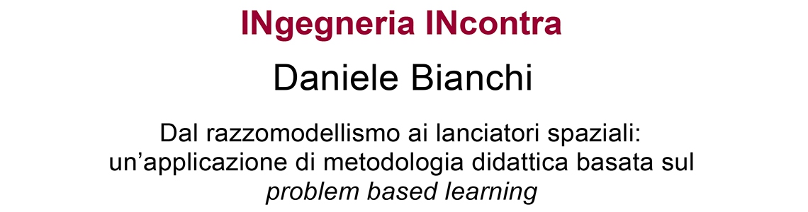 INgegneria INcontra - Daniele Bianchi
