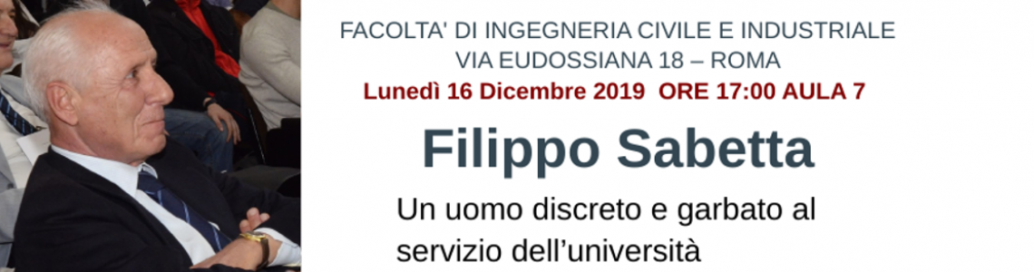 Filippo Sabetta - Commemorazione Filippo Sabetta - Commemorazione